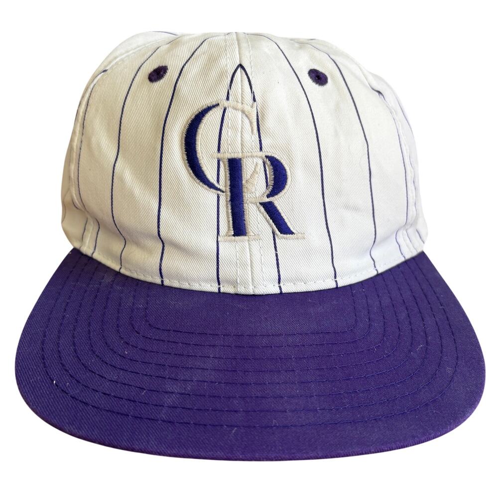 Colorado Rockies MLB Genuine Merchandise SnapBack Hat Cap‎ OSFA Vintage 90’s